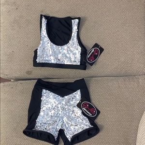 Gia-Mia sequin set dancewear  Size: MC